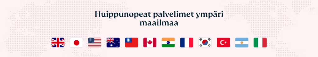 ExpressVPN: Huippunopeat palvelimet ympäri maailmaa