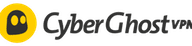 cyberghost logo horizontal vpnportalen.fi